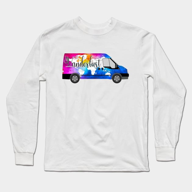 Vanlife Long Sleeve T-Shirt by ltca